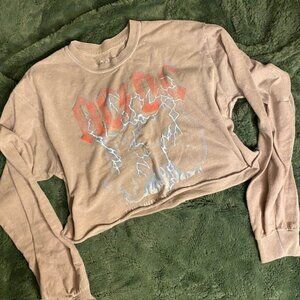 Cropped vintage long sleeve